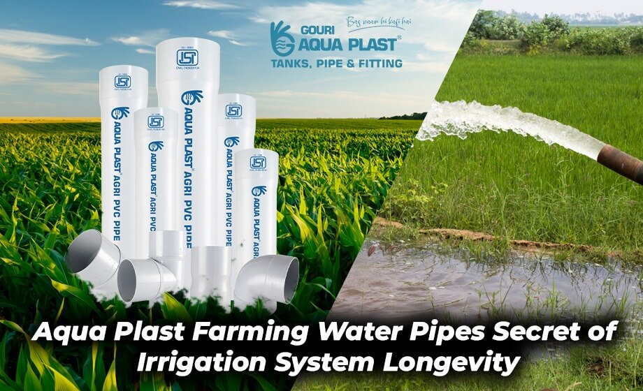 Aqua plast farming pipe
