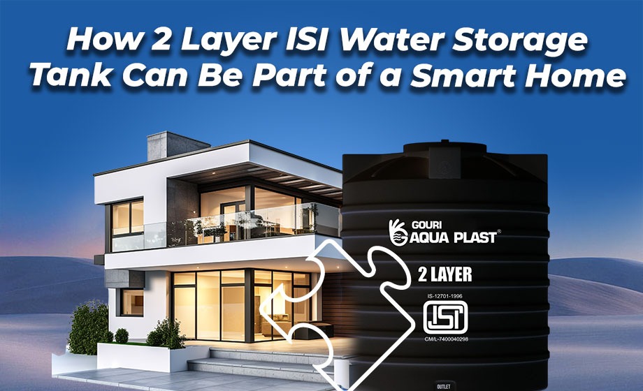 2 Layer isi Water storage tank