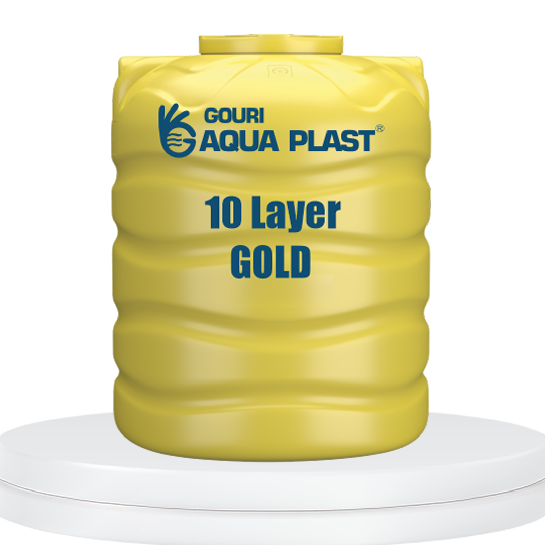 10 layer gold water tank